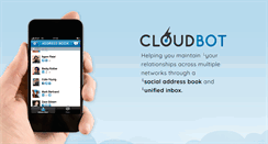 Desktop Screenshot of cloudbot.com